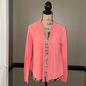 J Jill Med. Petite “Shrimp” color shrug.  NWT